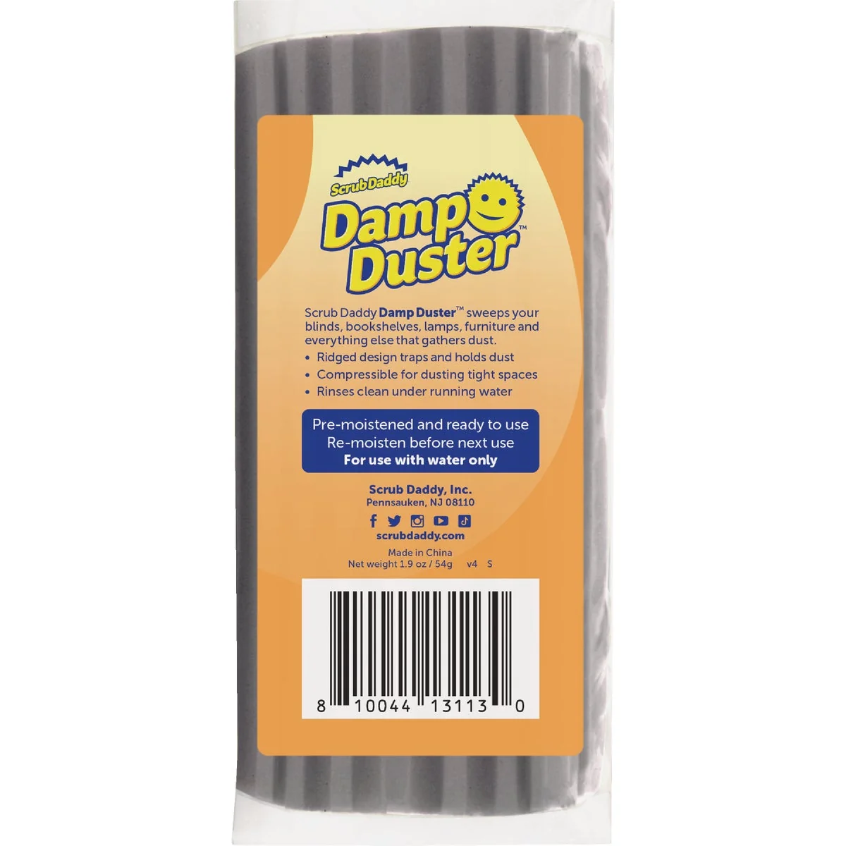 Smooth Scrub Daddy Damp Duster Sponge Comfortable