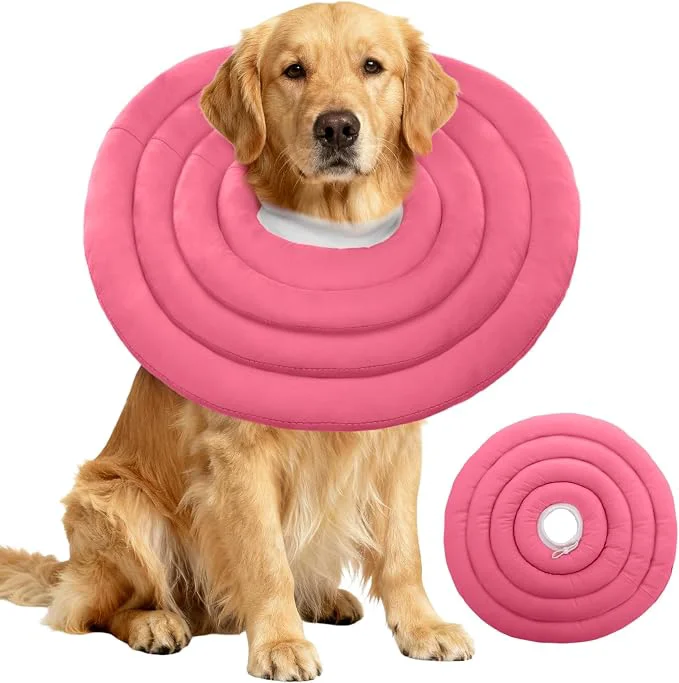 Selected IDOMIK Dog Recovery Collar Waterproof Soft Dog Cone After Surgery Comfy Secure