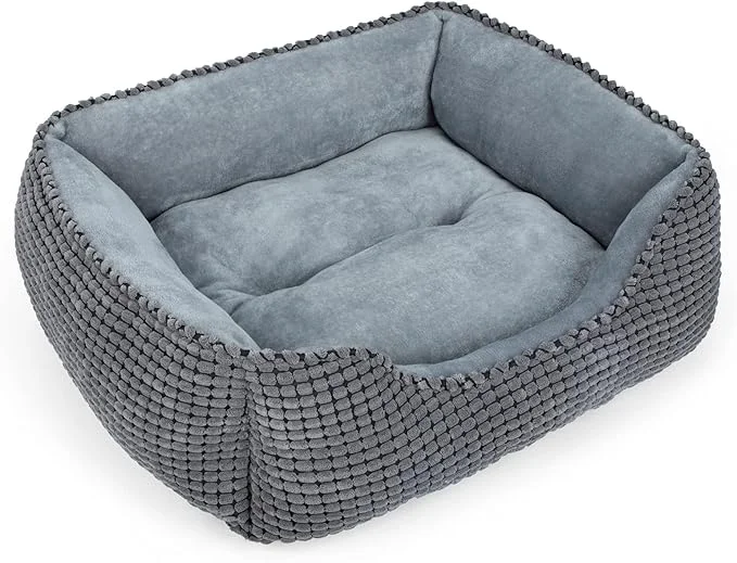 Quality MIXJOY Dog Bed for Large Medium Small Dogs – Rectangle Washable Orthopedic Soft Cat Beds – Anti-Slip Bottom Multiple Sizes 35” Grey About ThisOverview Environmentally Friendly
