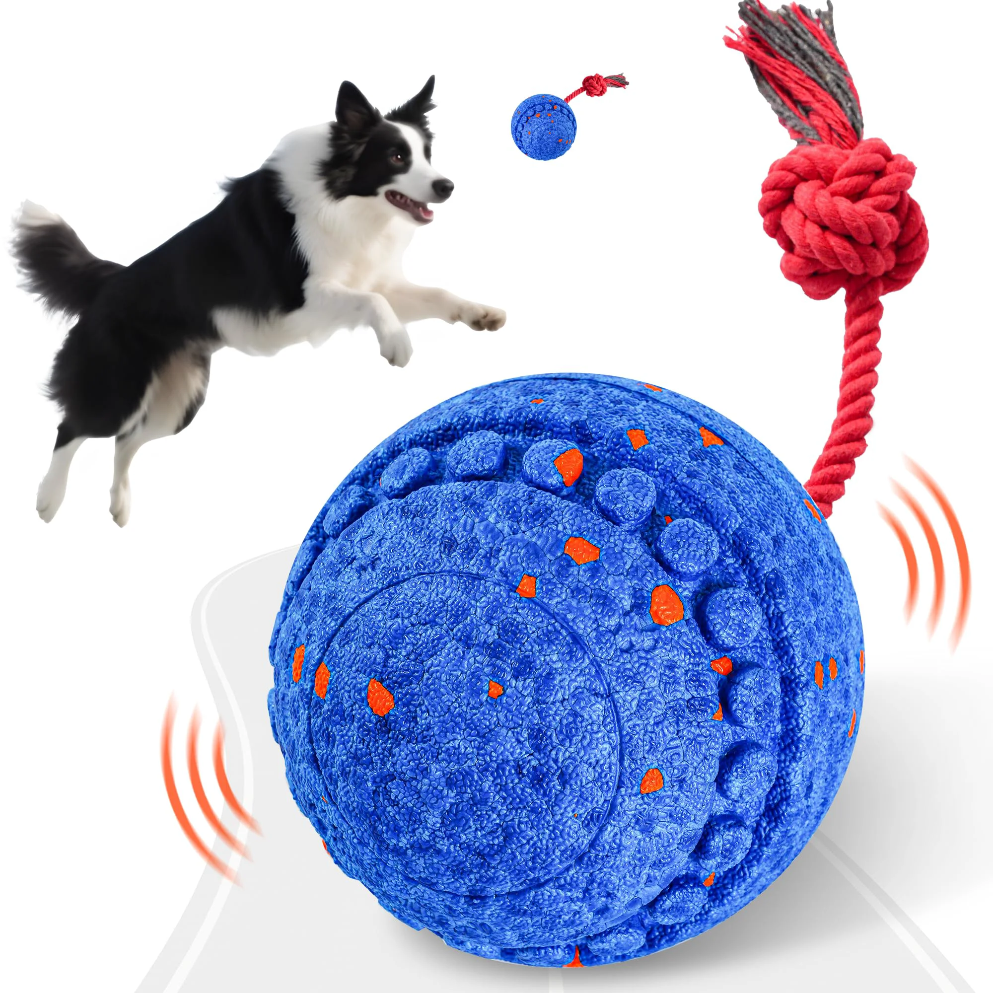 Premium Material Moseyuh Interactive Dog Toy – Smart Sensor Waterproof Rechargeable Luxury