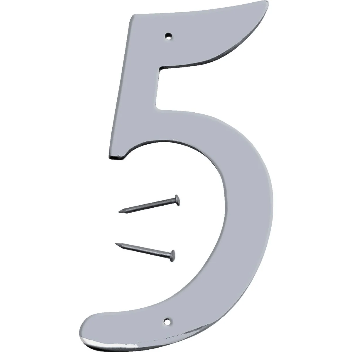 Casual Hy-Ko 4 In. Satin Nickel Number 5 Trusted