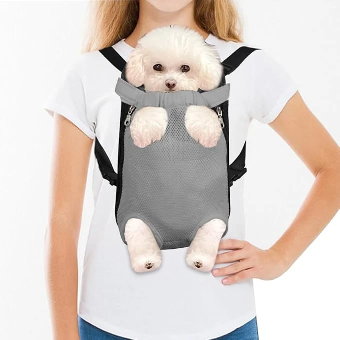 Powerful FEimaX Dog Carrier Backpack Pet Legs Out Front Cat Travel Bag Adjustable Puppy Casual