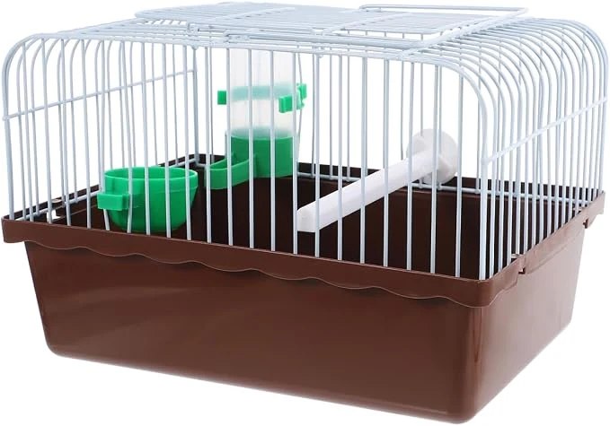 Fine BESPORTBLE Portable Bird Cage for Lovebirds Spacious Travel Carrier Easy-to-Use
