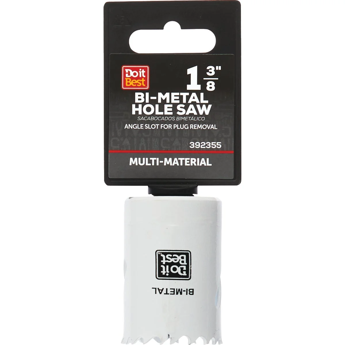 Official Do it 1-3 8 In. Hole Saw Excellent