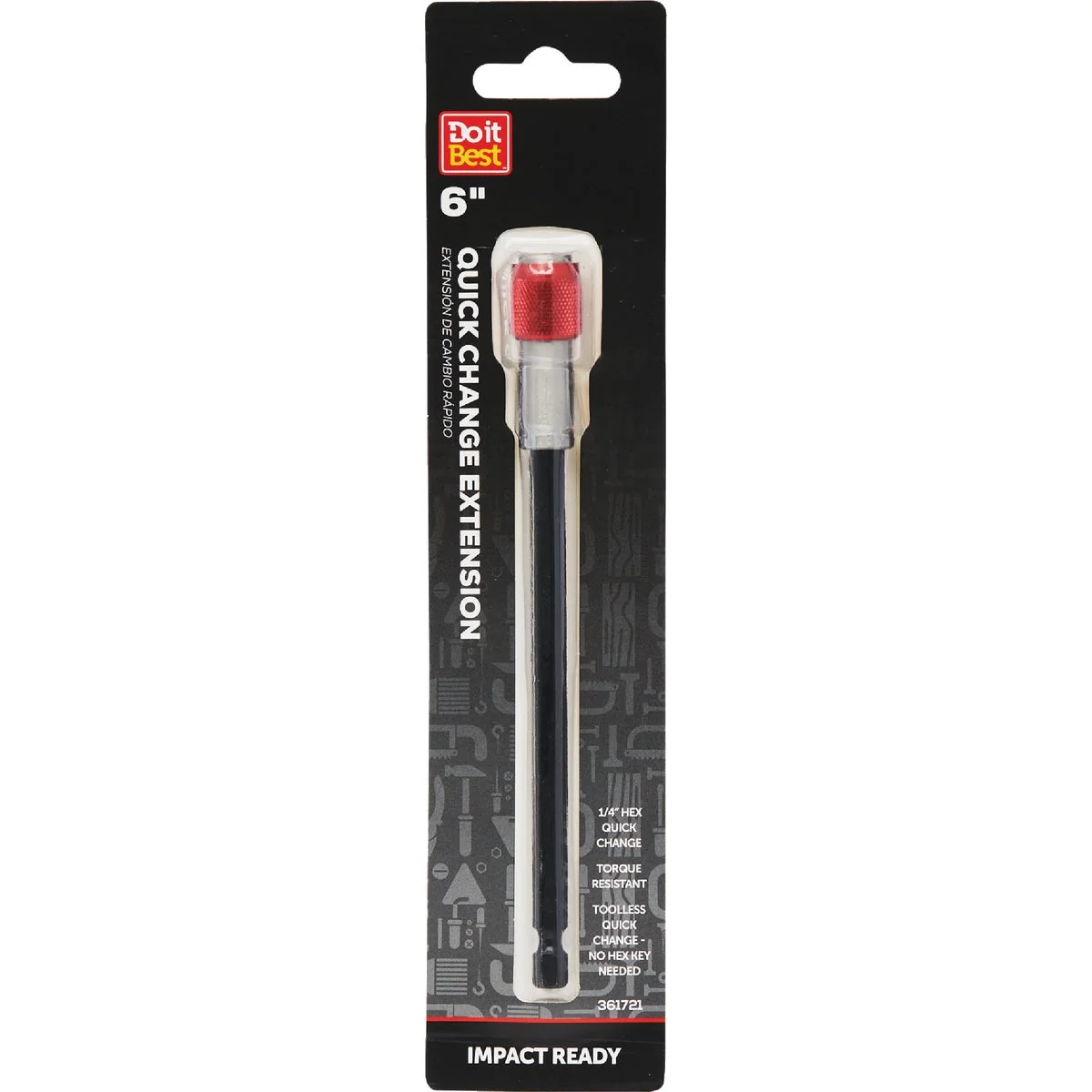 Premium Material Do it 6 In. Quick Change Bit Extension Exceptional