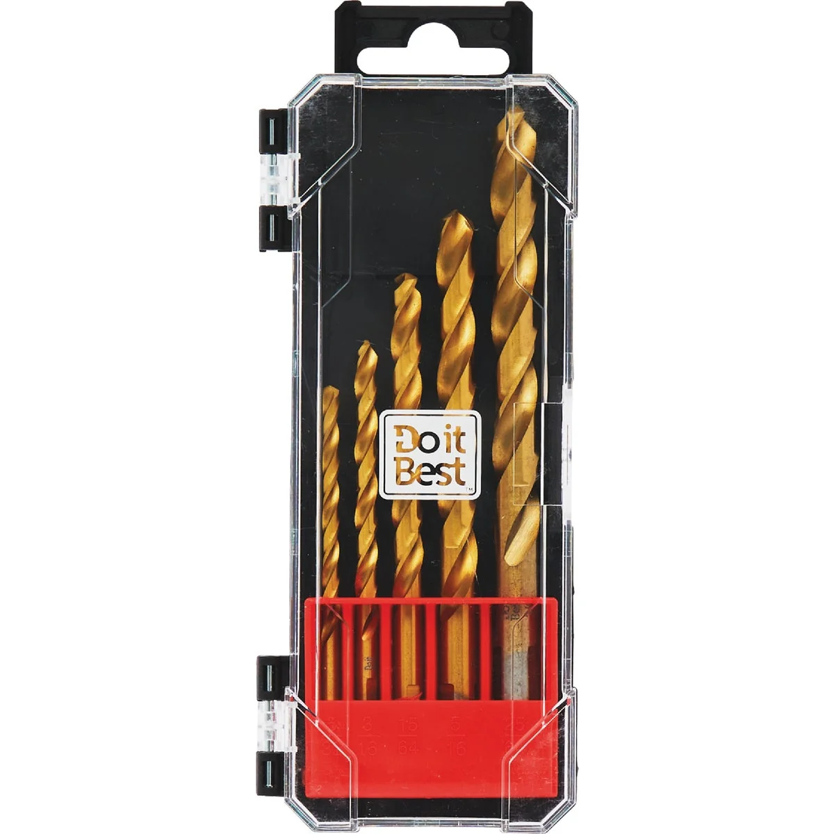 Trendy Do it 5-Piece Titanium Drill Set 5 32 In. thru 3 8 In. Practical