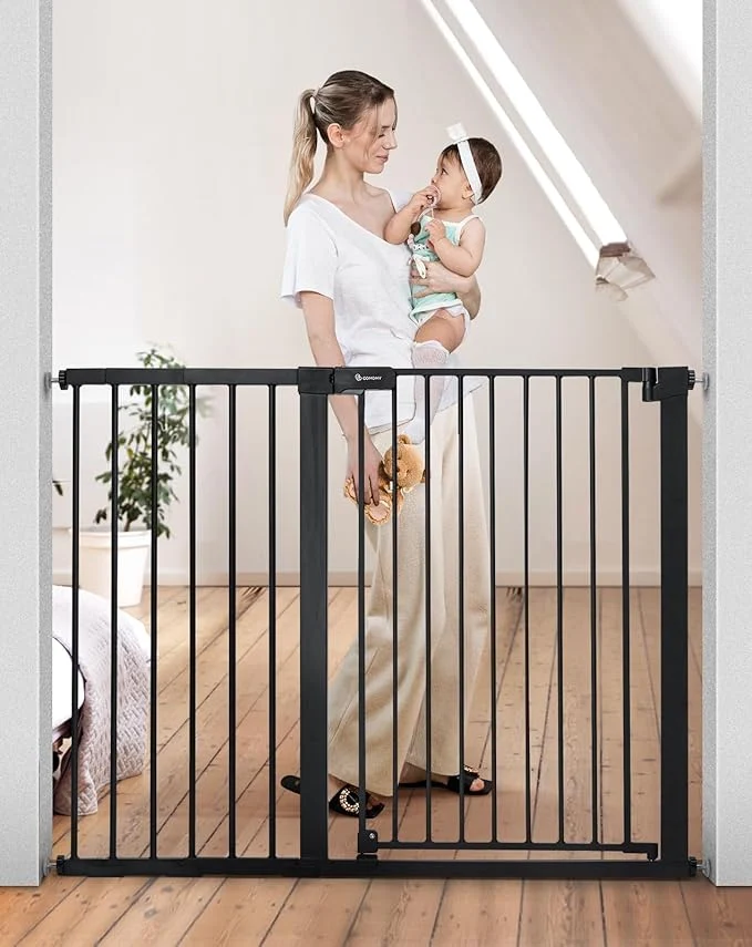 Functional COMOMY 36 Extra Tall Baby Gate World-Class