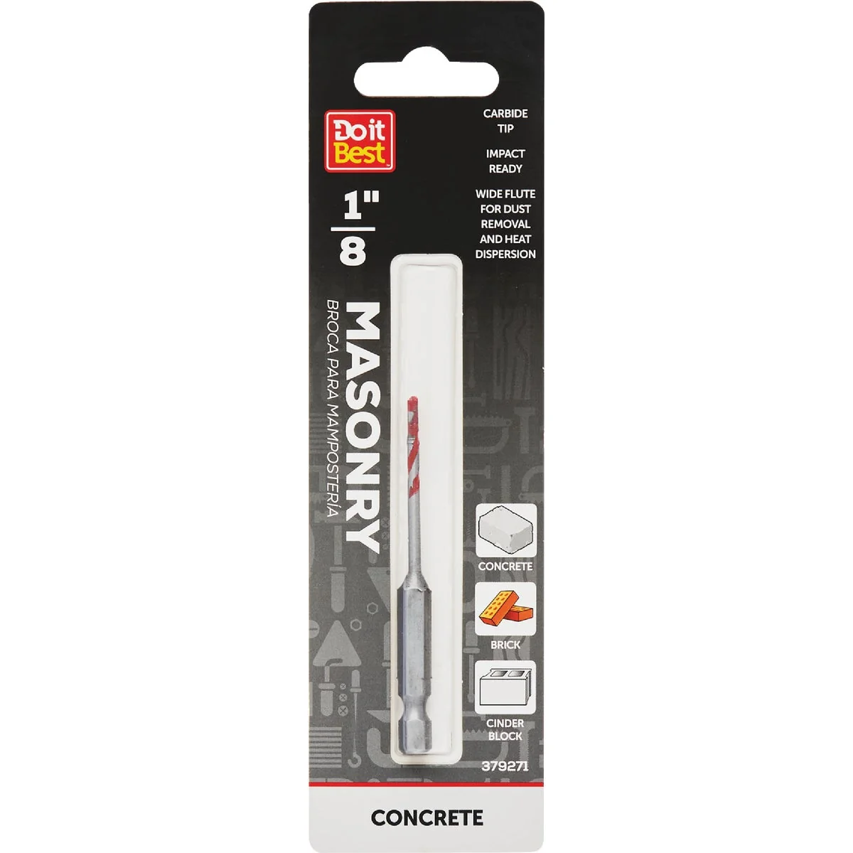 Casual 1 8 x 3 Masonry Bit Comfortable