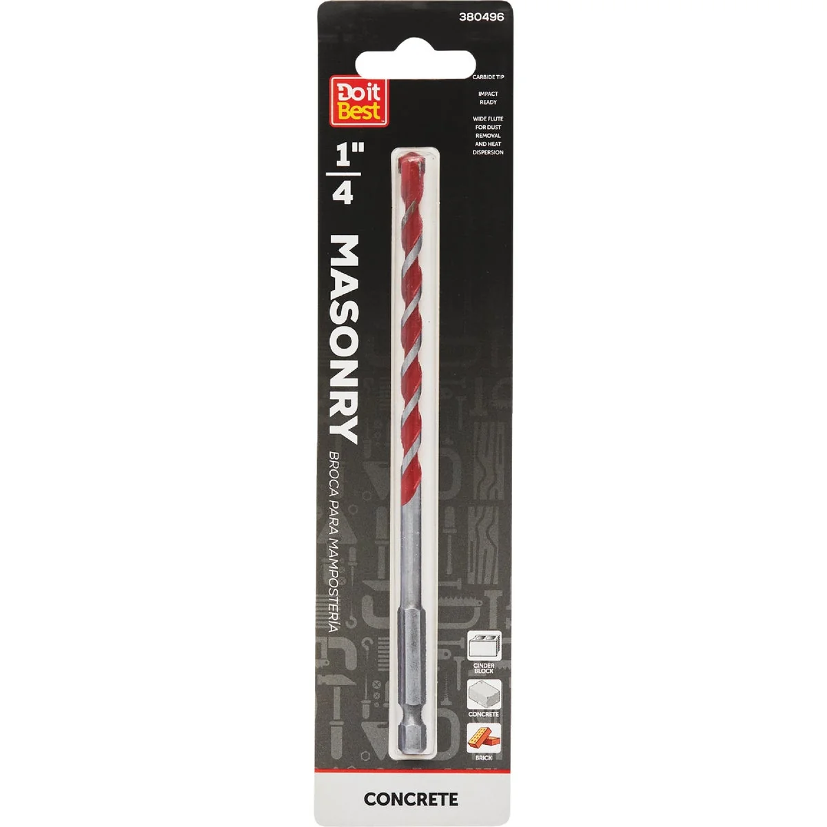 Artisan 1 4 x 6 Masonry Bit Outstanding