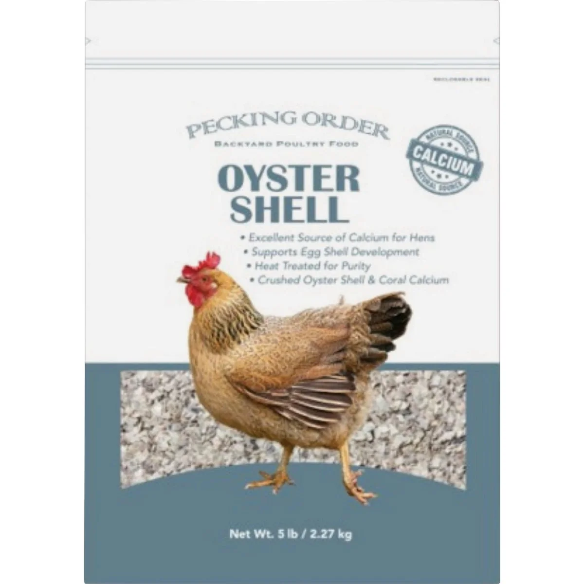 Casual Pecking Order 5 Lb. Oyster Shells Superior