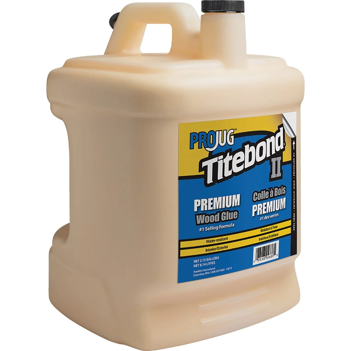 Expertly Made Titebond II 2.15 Gal. Premium Wood Glue PROjug Modern
