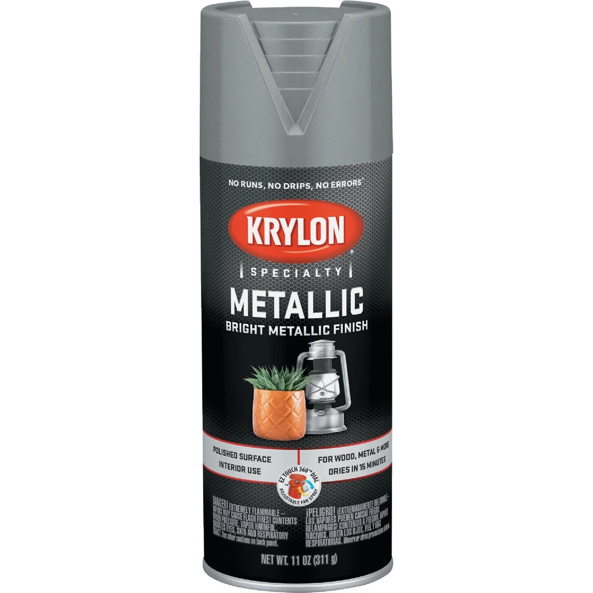 Quality Krylon Premium Chrome Aluminum Metallic Spray Paint Versatile
