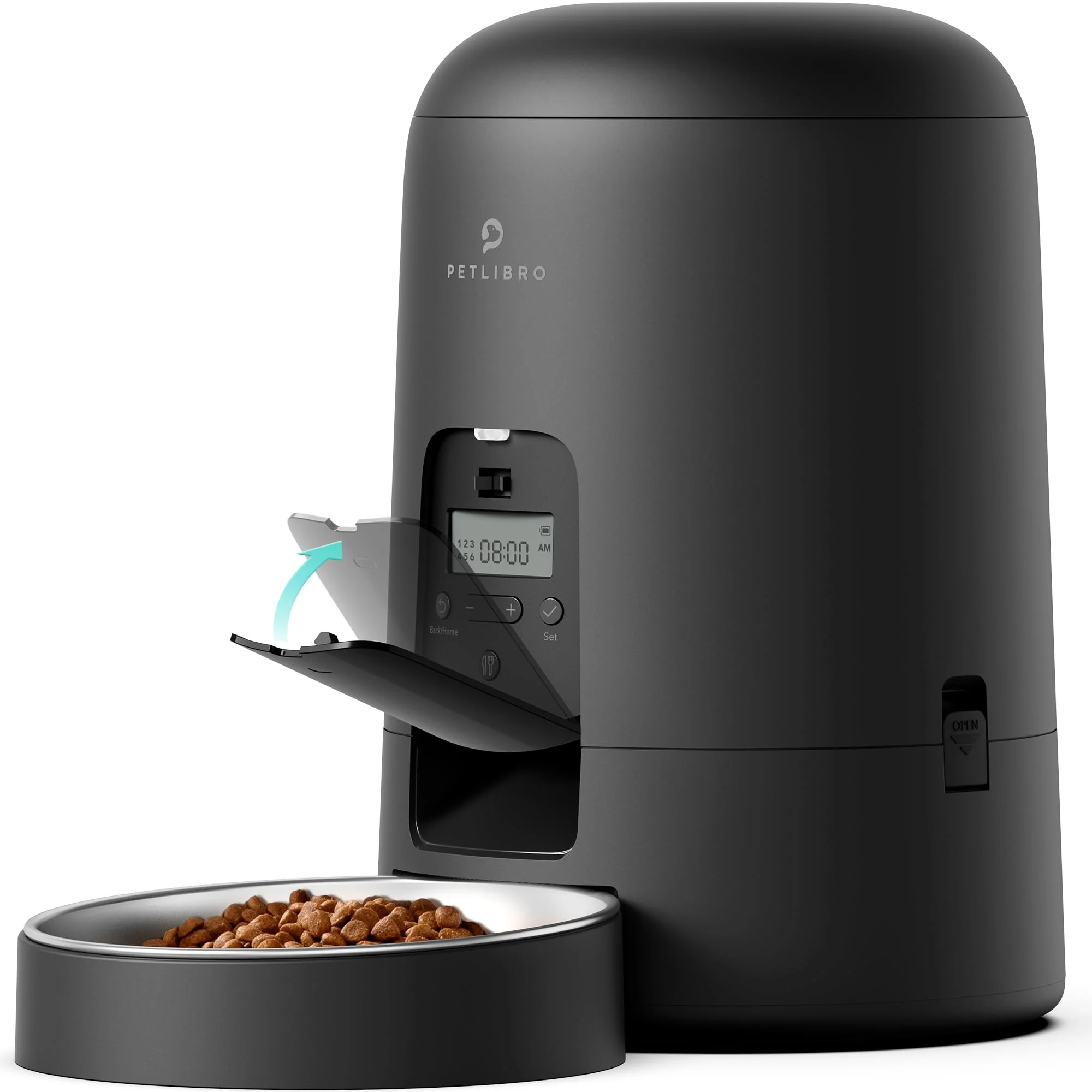 Official PETLIBRO Automatic Cat Feeder 180-Day Battery Life Air Timed Feeding 2L Capacity Eco-Friendly
