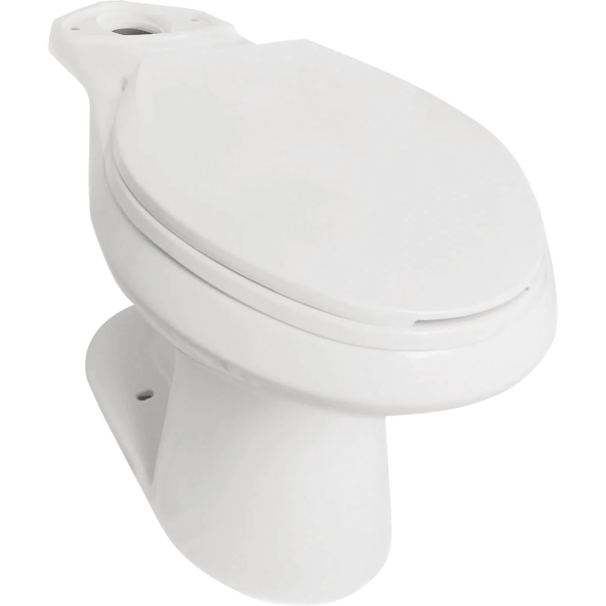 Practical CMI port White Elongated 1.28 GPF 17 In. Grab-N-Go Toilet Bowl Advanced