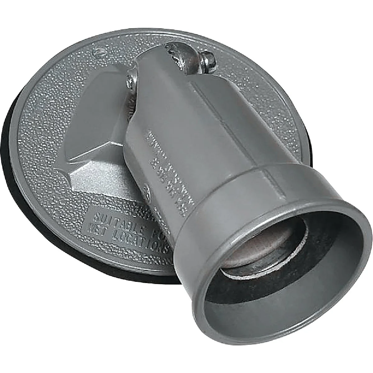 Carefully Designed Southwire PAR38 Round Gray Weatherproof Lamp Holder Innovative