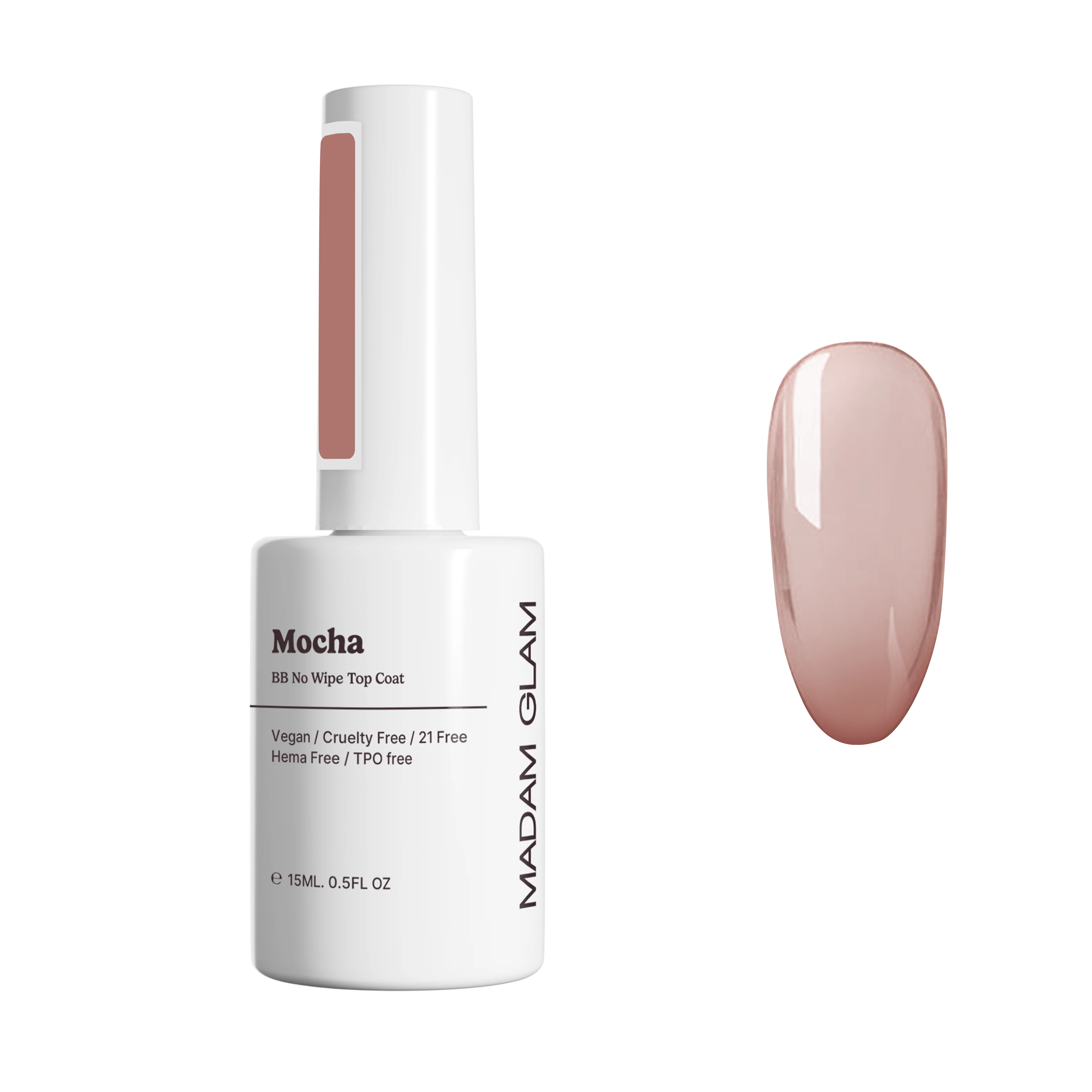Refined Mocha BB No Wipe Top Coat Superior