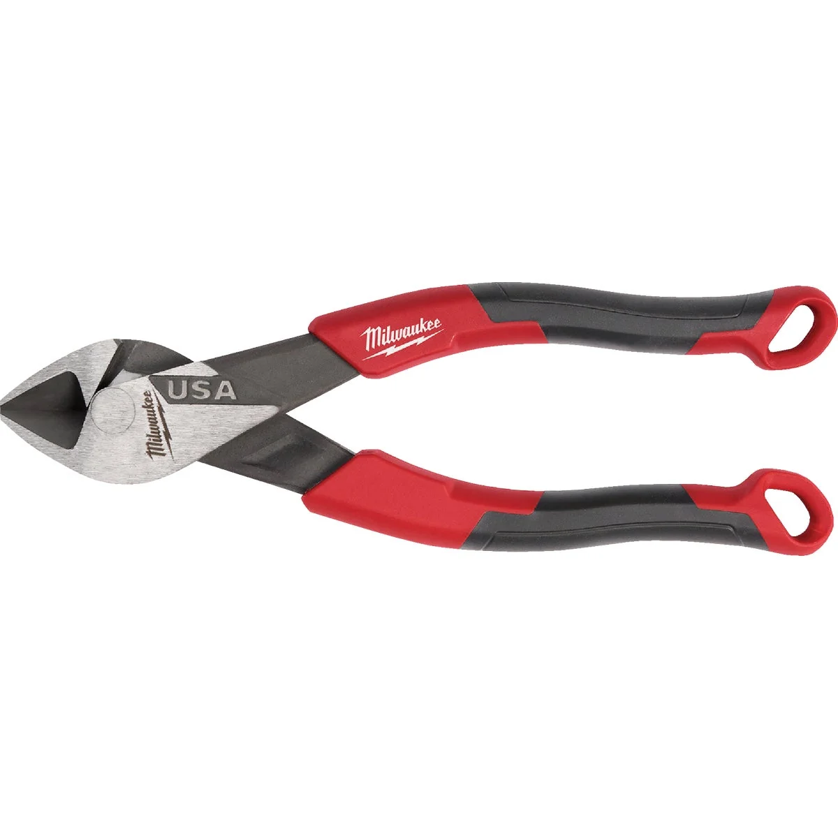 Easy-to-Use Milwaukee 6 In. Comfort Grip Diagonal Cutting Pliers USA Solid