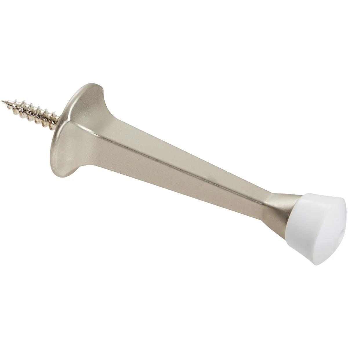 Healthy National Hardware Satin Nickel Rigid Door Stop Effective