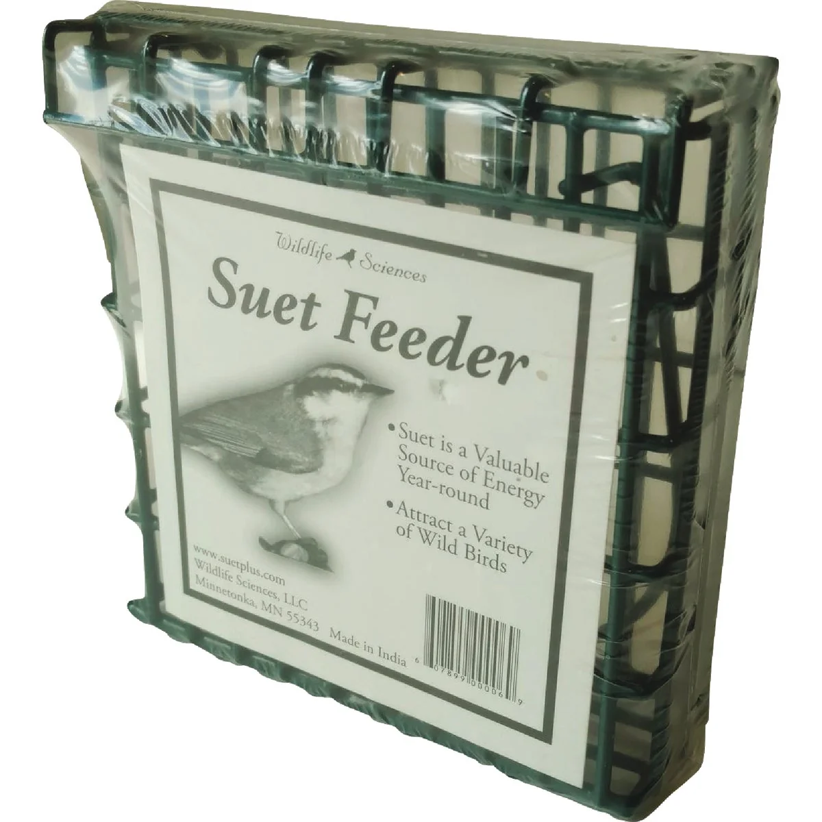 High-Performance Wildlife Sciences Single Suet Cake Feeder Top-Quality