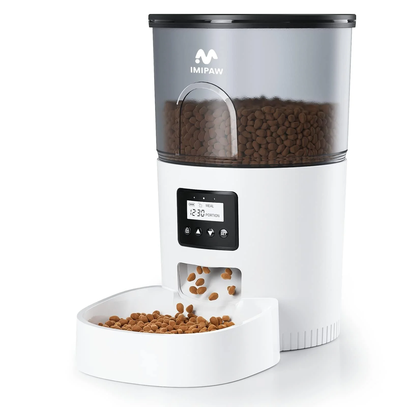First-Class IMIPAW Automatic Cat Feeder 3L Timed Dispenser for Cats Small Dogs Reliable