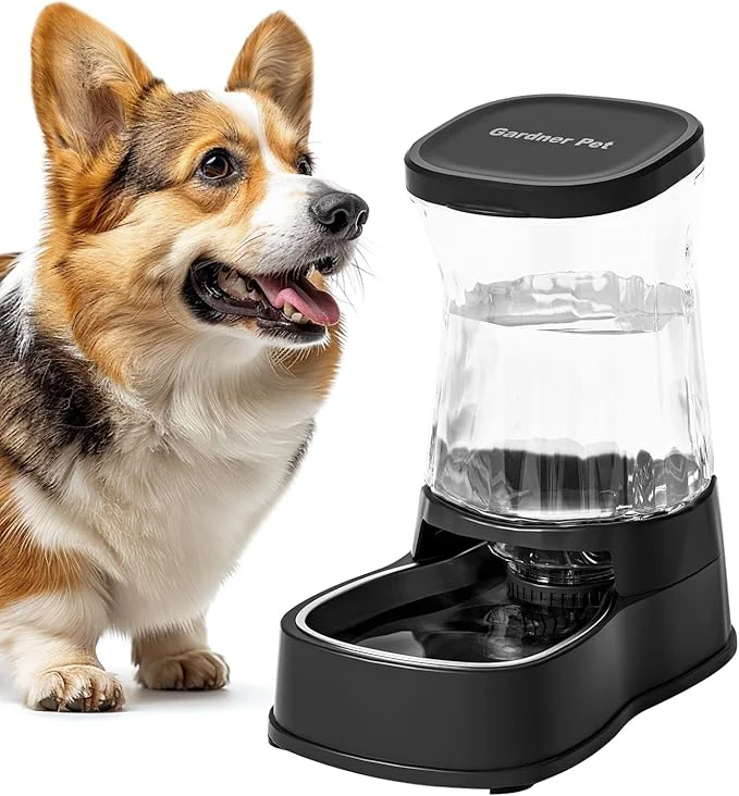 Unique Gardner Pet Automatic Dog Water Dispenser Gravity Stainless Steel Wate First-Class