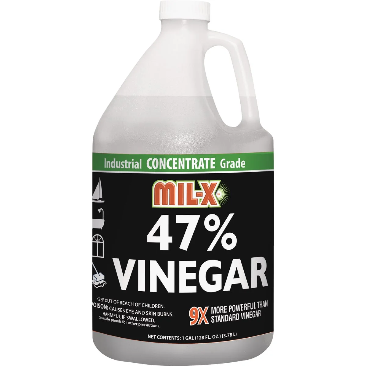 Top-Quality Harris MIL-X 1 Gal. 47 Concentrated Vinegar Classic