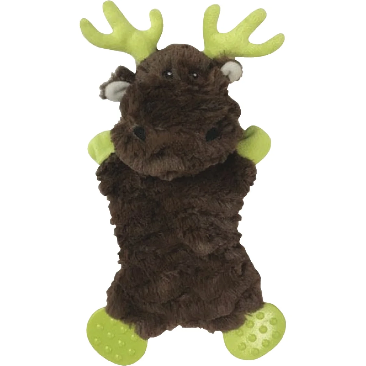 Expertly Made Boss Pet Pet Park Blvd Flatties Moose Dog Toy Responsible