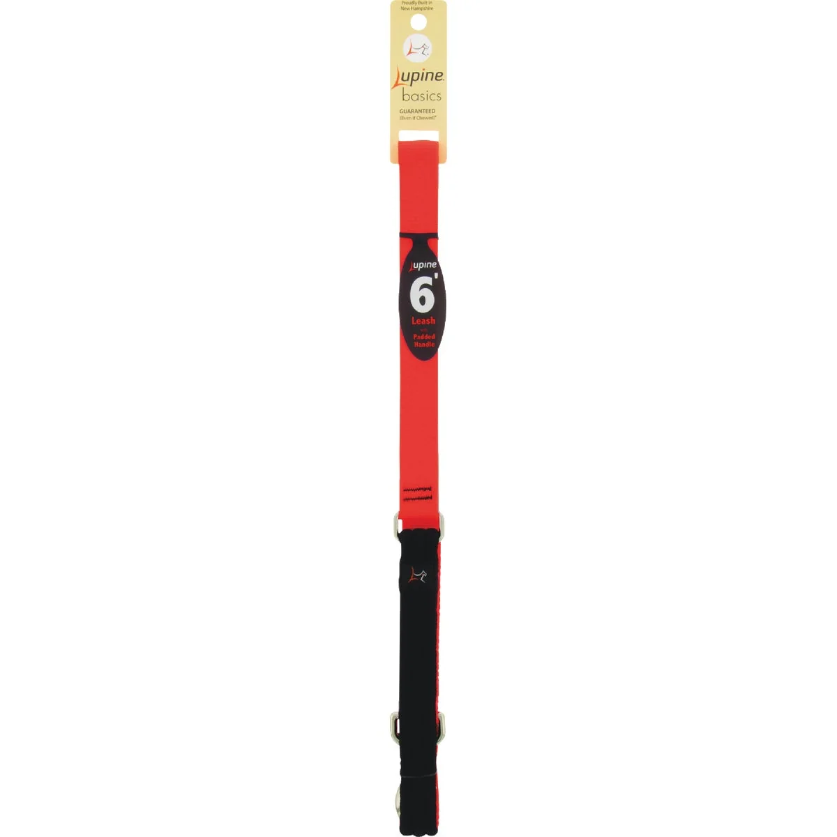 Pure Lupine 1 In. x 6 Ft. Blaze Orange Dog Leash Exclusive