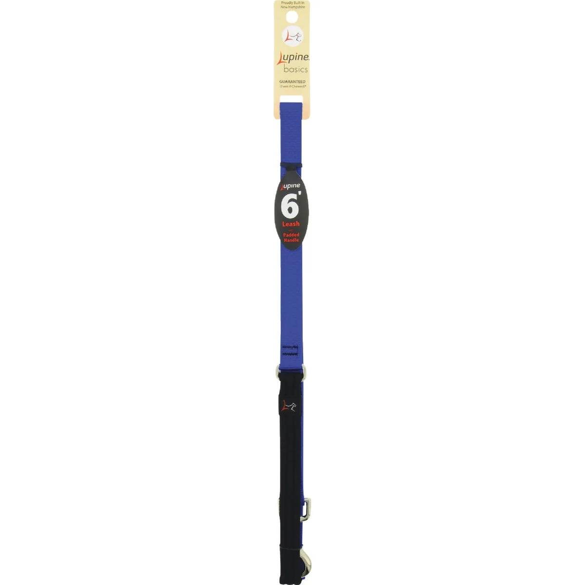 Refined Lupine 3 4 In. x 6 Ft. Blue Dog Leash Breathable