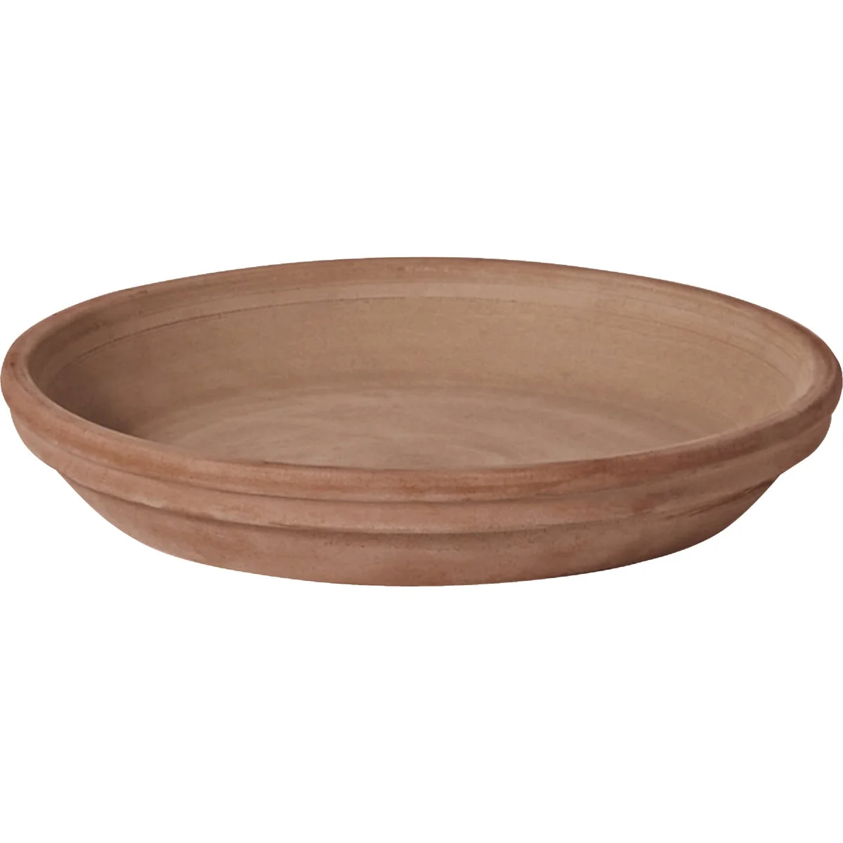Outstanding Deroma 6.7 In. Grafite Clay Standard Saucer Modern