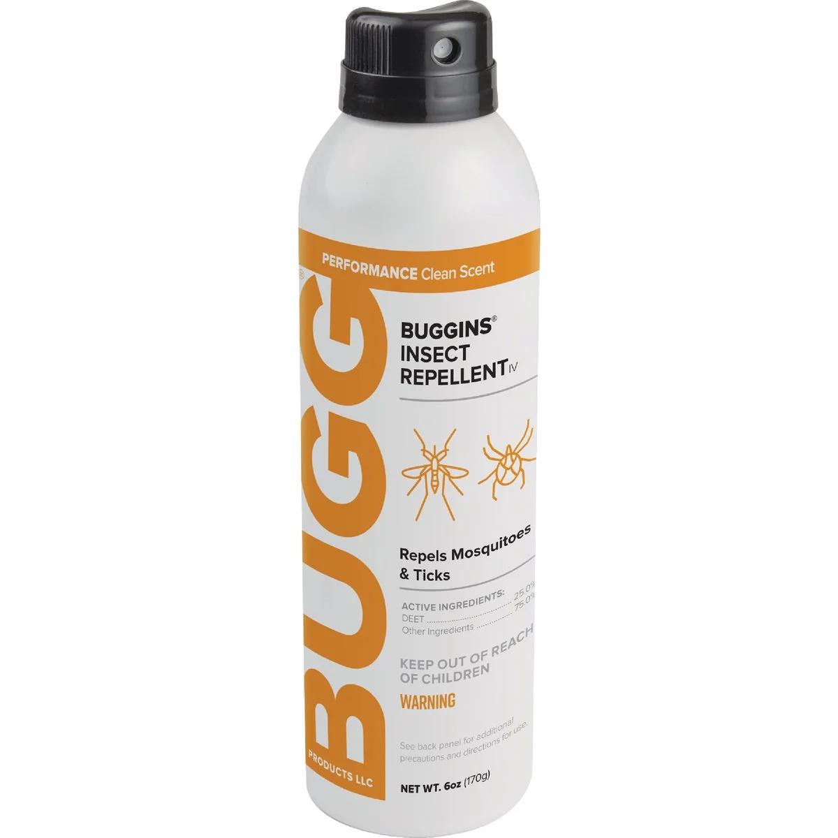 Classic Bugg Buggins 6 Oz. 25 Deet Insect Repellent IV Responsible