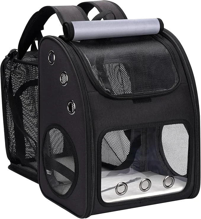 Authentic Cat Carrier Backpack Expandable Pet Carrier Backpack Artisan