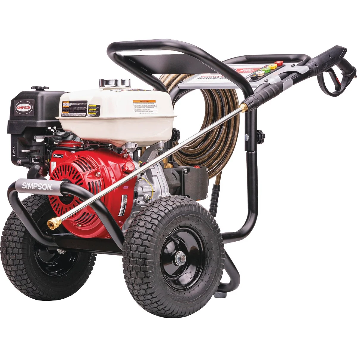 Outstanding Simpson PowerShot 4000 psi 3.5 GPM Cold Water Professional Gas Pressure Washer Smooth