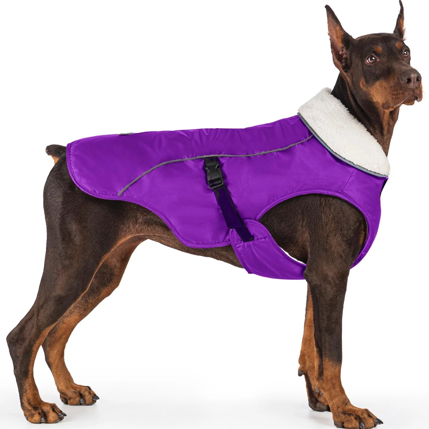 Verified EMUST Dog Coat Winter – Waterproof Snow Jacket for All Sizes Adjustable Warm Reusable