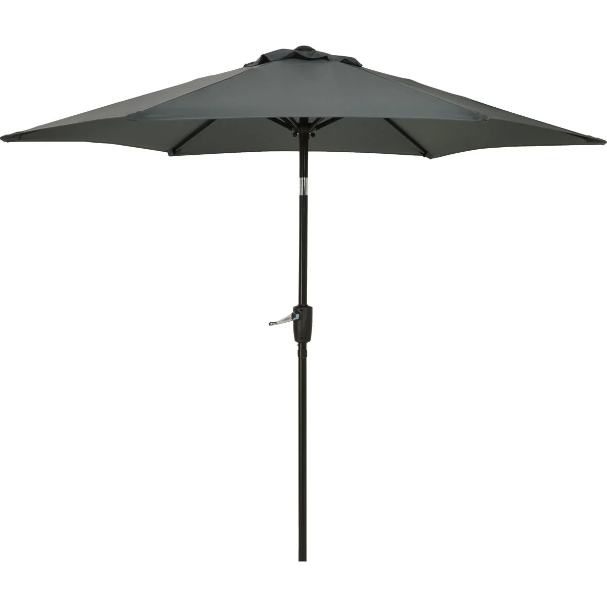 High-Quality Outdoor Expressions 9 Ft. Aluminum Tilt Crank Crimson Red Patio Umbrella Contemporary