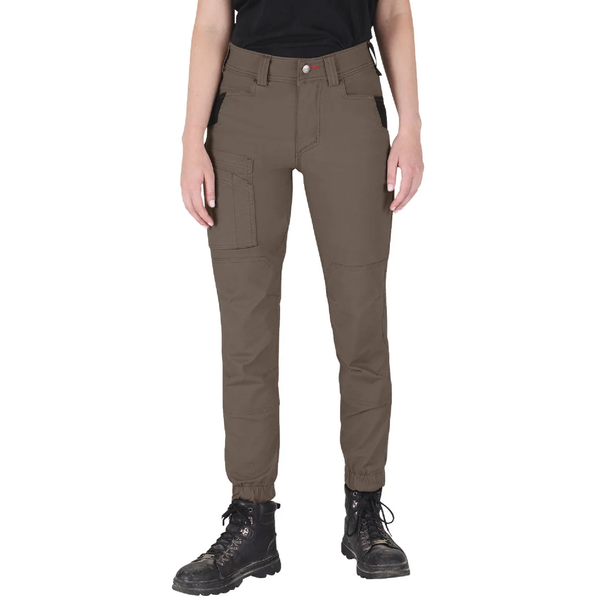 Contemporary Milwaukee GRIDIRON Womn’s 10 Brown Double Knee Jogger Pants Next-Generation