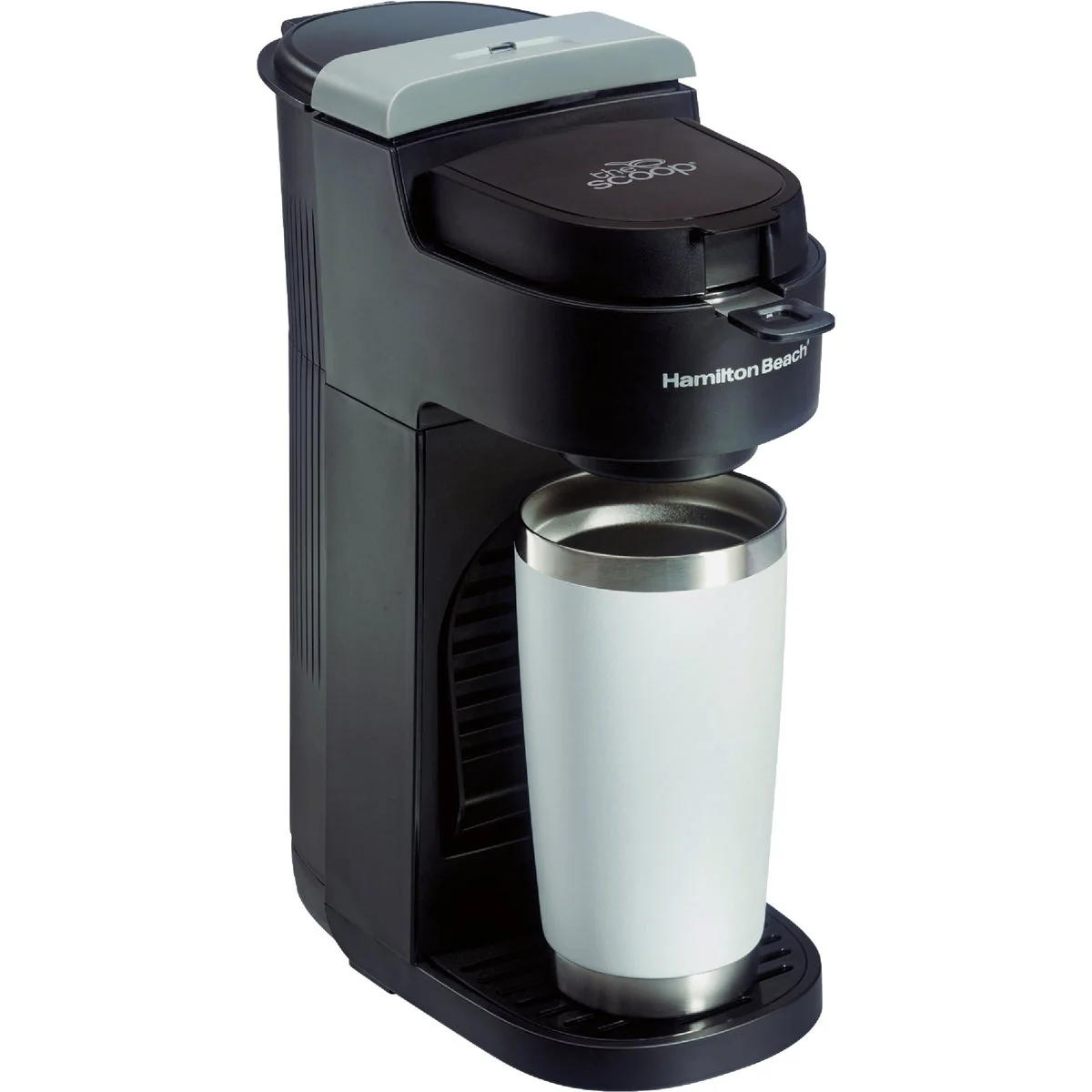 Certified Hamilton Beach The Scoop Single-Serve Coffee Maker High-Performance
