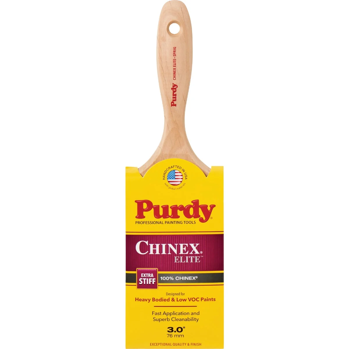 Quality Purdy 3 In. Chinex Elite Sprig Paint Brush Expertly Made