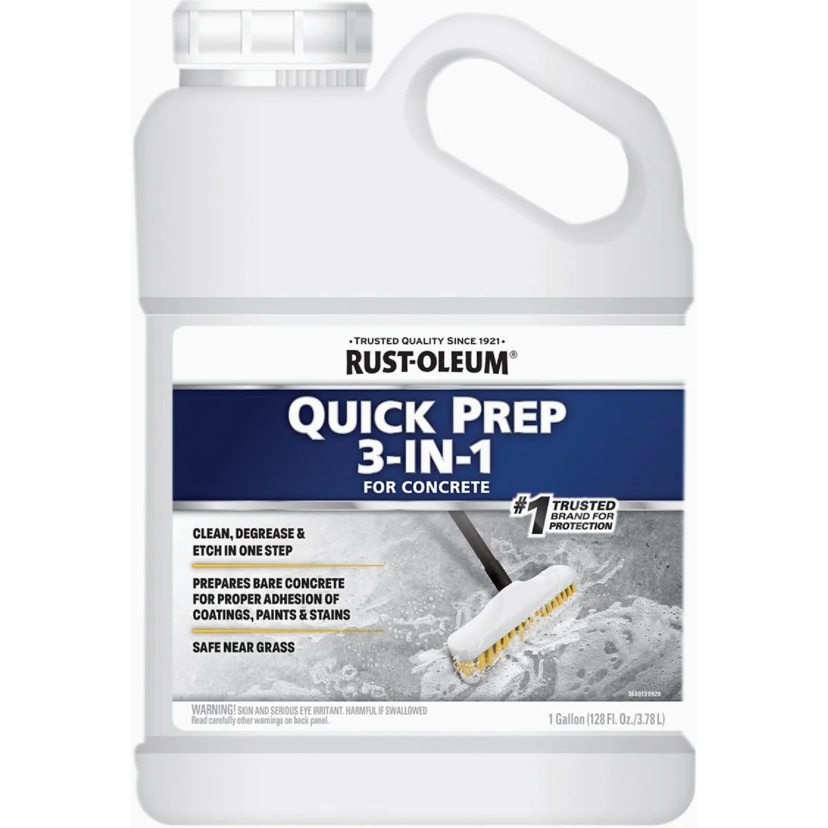 Elite Rust-Oleum 1 Gal. Quick Prep 3-In-1 Cleaner Degreaser Etch Enhanced