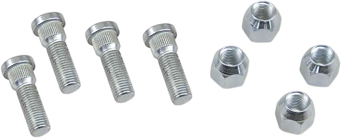 Comfortable MOOSE RACING Wheel Stud Nut Kit – Front Rear 85-1102 Original Design