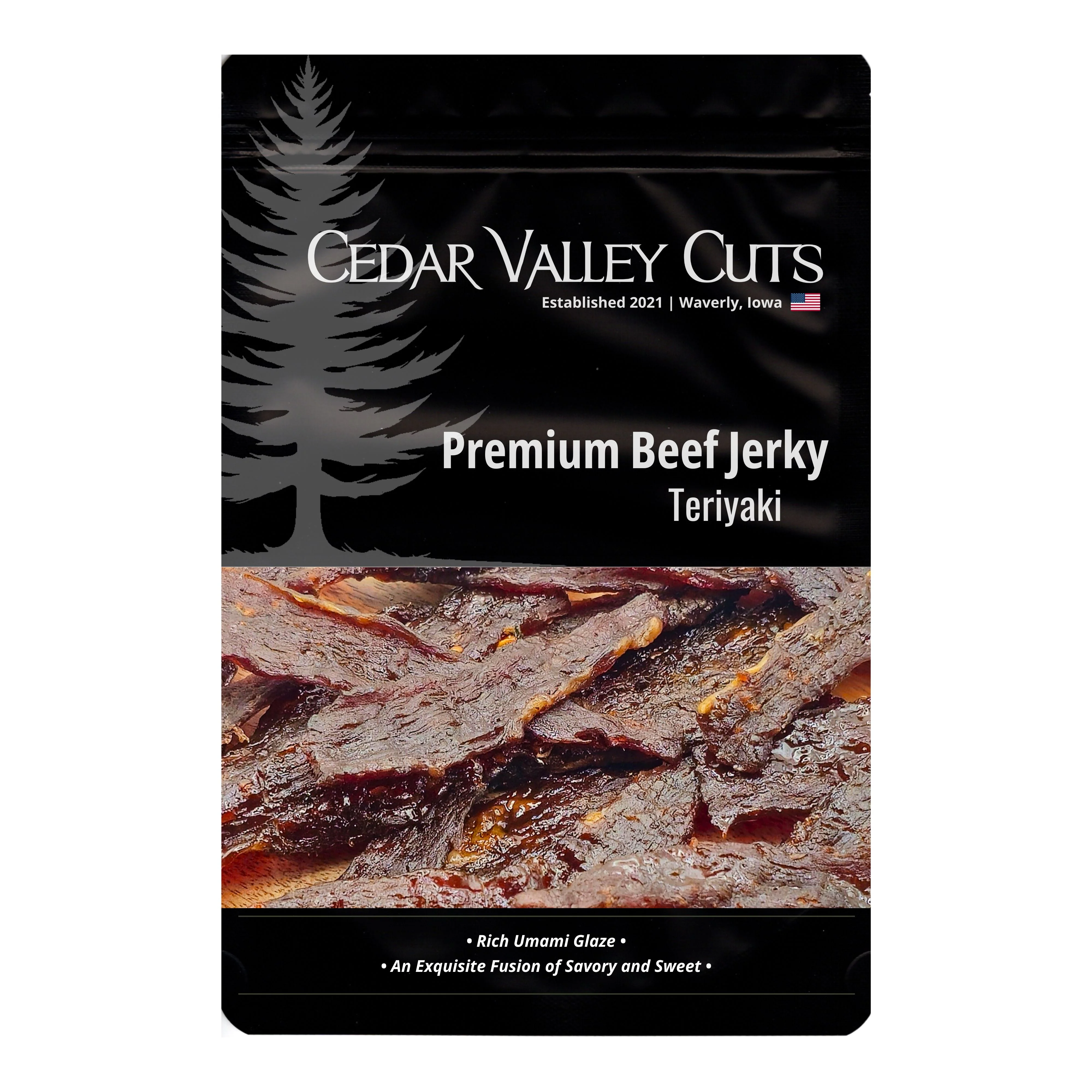 Premium Material Teriyaki Premium Beef Jerky Classic