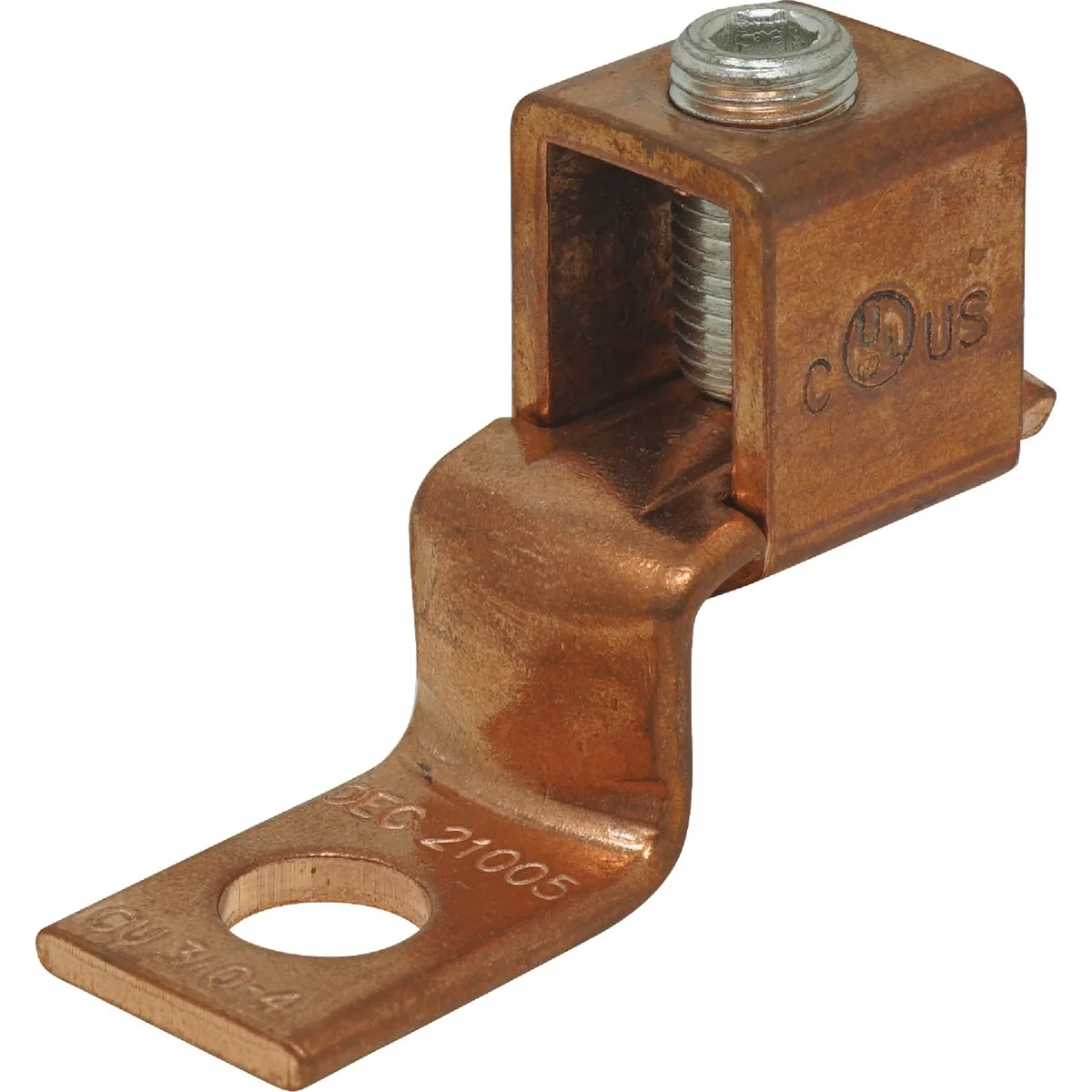 Natural Southwire 4 to 3 0AWG Copper Offset Tongue Lug 2-Pack Breathable