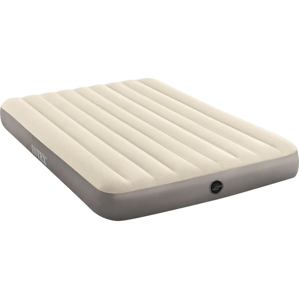 Unique Intex 10 In. Queen Deluxe Single-High Airbed Dura-Beam Standard Series Breathable