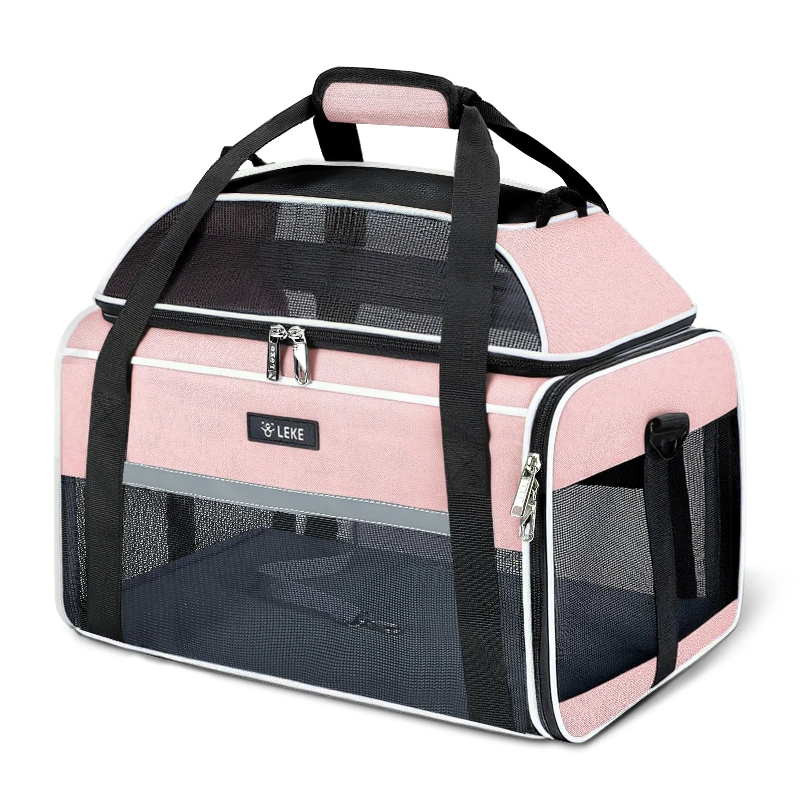 World-Class Lekereise Top-Expandable Pet Carrier — Underseat TSA- 17x11x9.5in First-Class