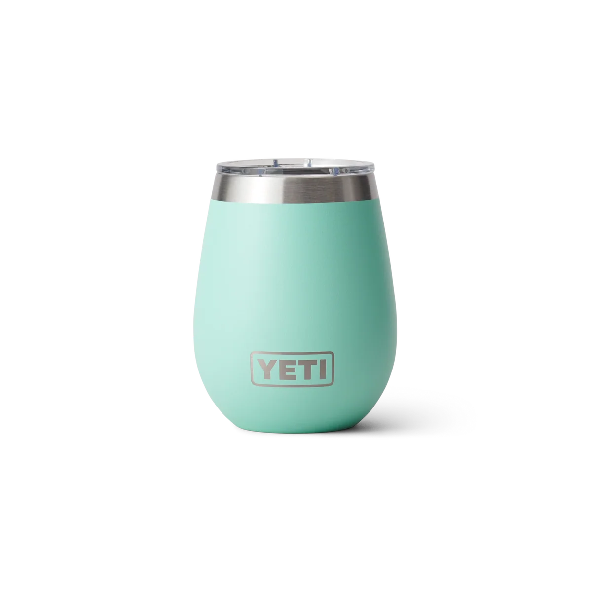Exclusive Yeti Rambler 10oz Wine Tumbler Seafoam Relaxed