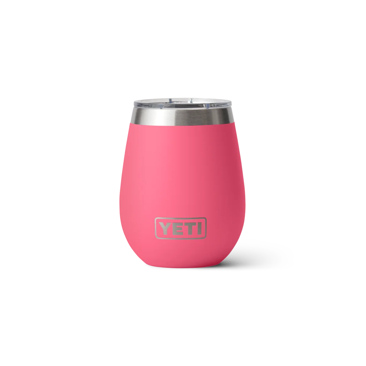 Traditional Yeti Rambler 10oz Wine Tumbler Tropical Pink Safe