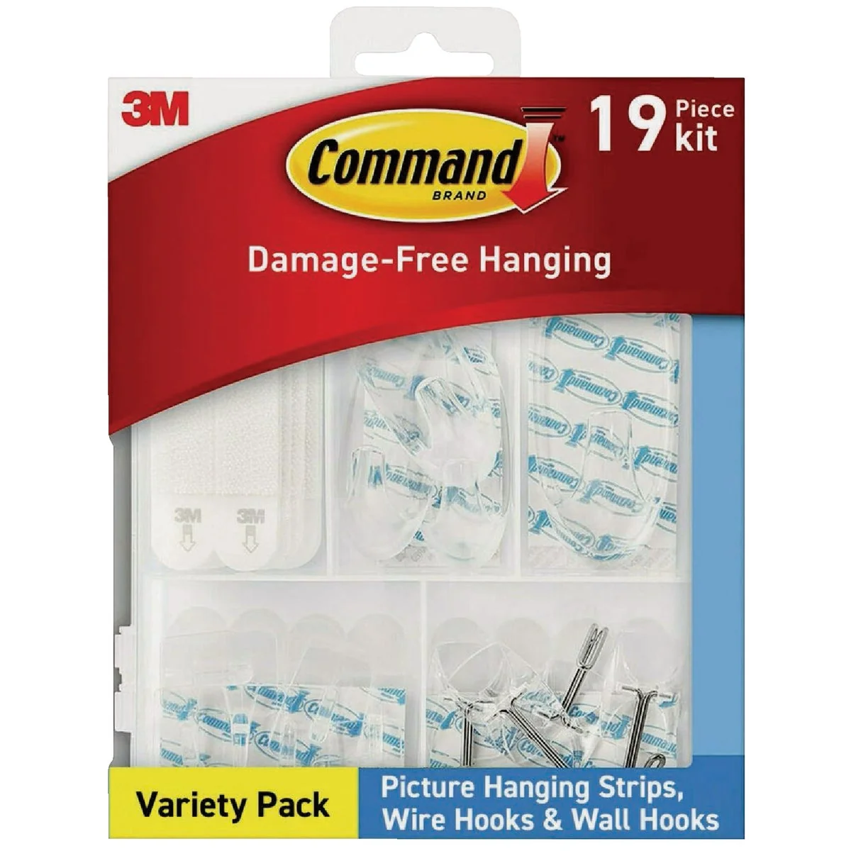 Flexible Command Clear Variety Kit 53-Pack Dependable