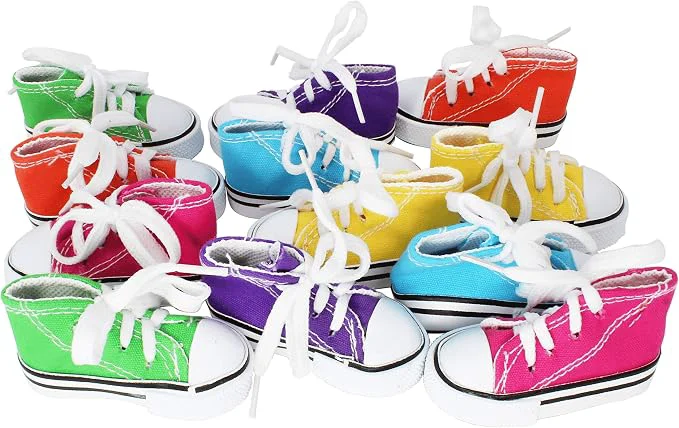 User-Friendly Bonka Bird Toys Pk12 Mini Sneakers 3 Long by 1.50 High by 1.25 Wide Parrot Classic