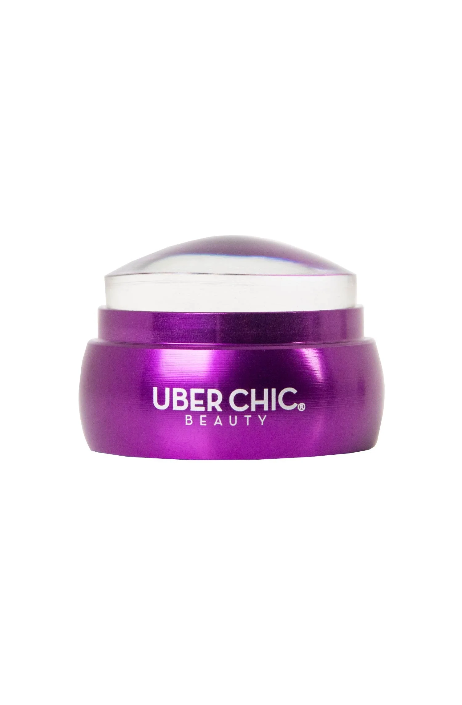 Traditional XL Clear Short Stamper in Purple Metal Powerful