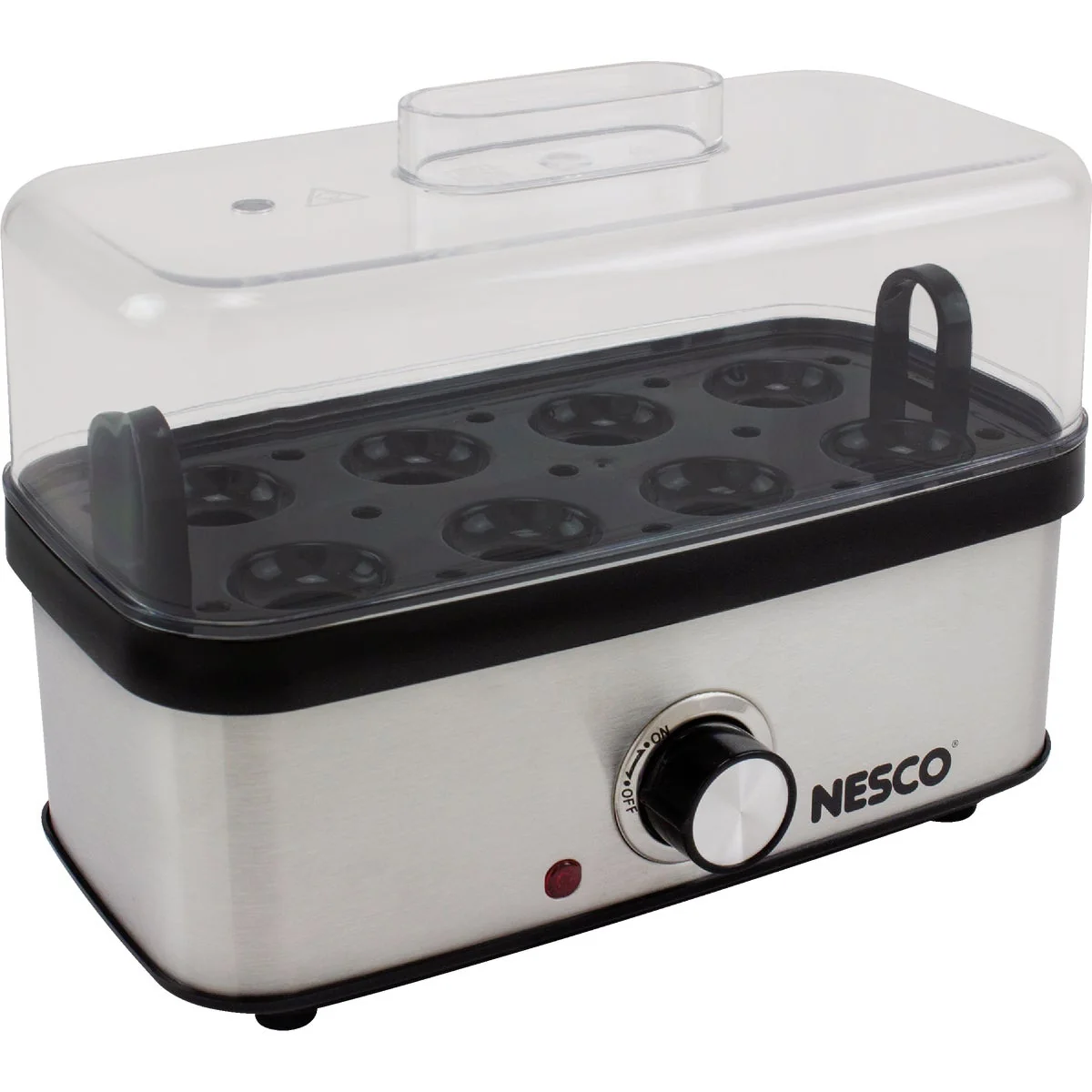Green Nesco Deluxe Egg Cooker Professional